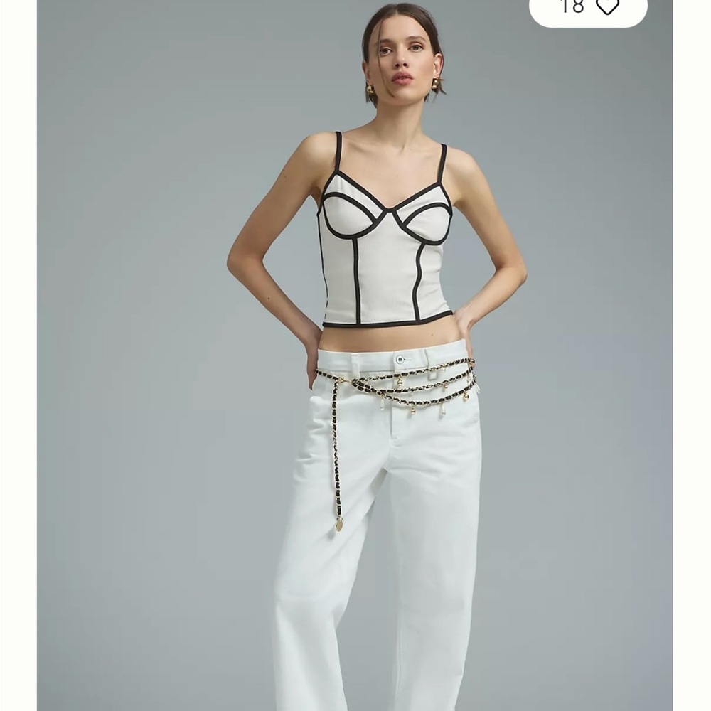 FAVORITE DAUGHTER  Taylor Low-Rise Trouser Jeans. NWT Size 29